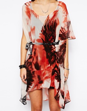 Multi-color Kaftan Dress