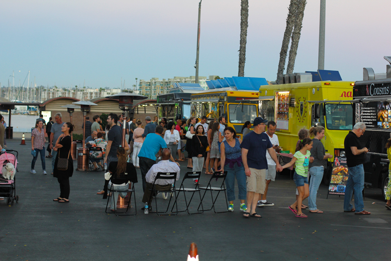 Rossana Vanoni Marina del Rey food truck lot