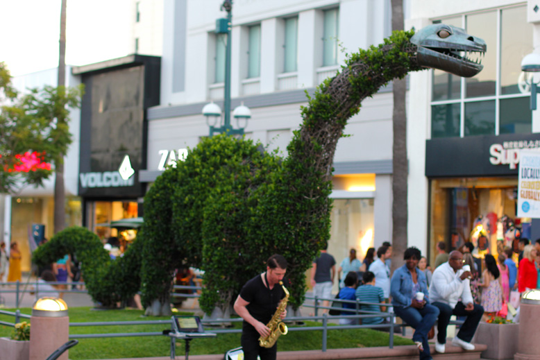 Santa Monica Third Street Promenade Fashion Blog