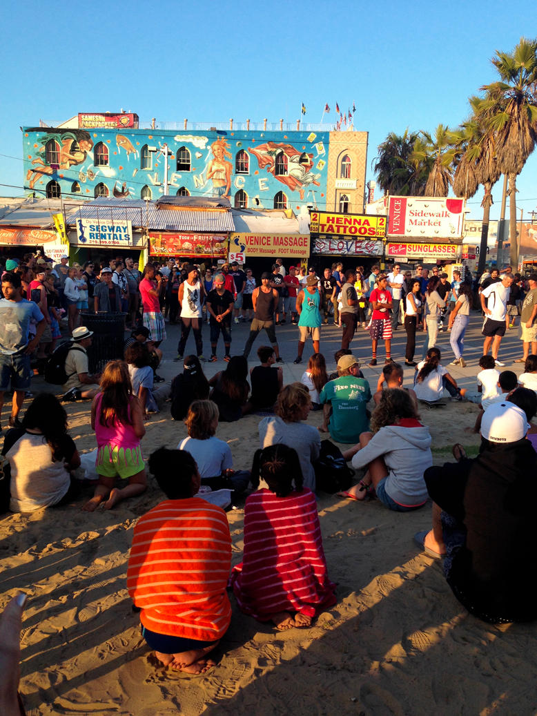 Venice Boardwalk Impromptu Show