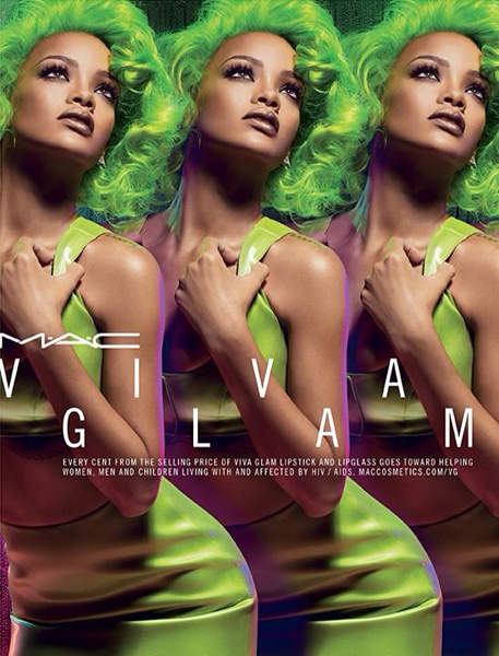 Smashing in Green: Rihanna’s New Viva Glam M.A.C Campaign