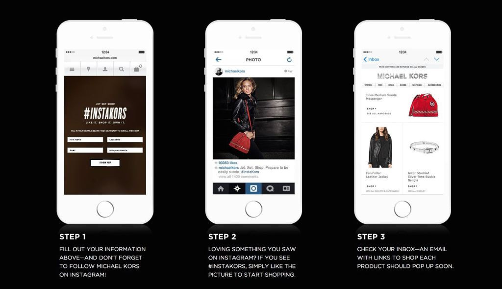 Michael Kors Adds ‘Buy’ Option to Instagram Account