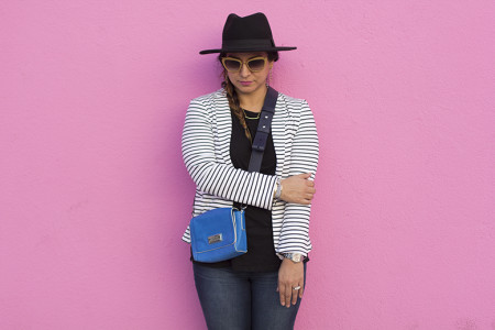 Rossana Vanoni #OOTD Pink Wall