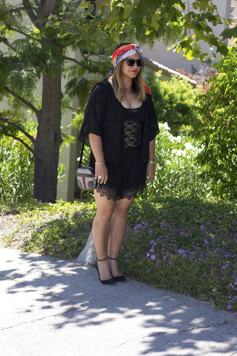 Black_Boho_Outfit_Top_Shorts