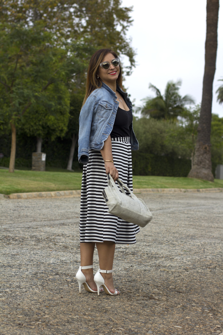 Midi-x-Stripes-LookOfTheDay