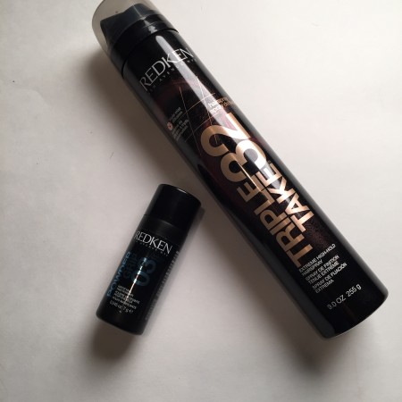 Redken Triple Take 32 and Redken Powder Grip 03