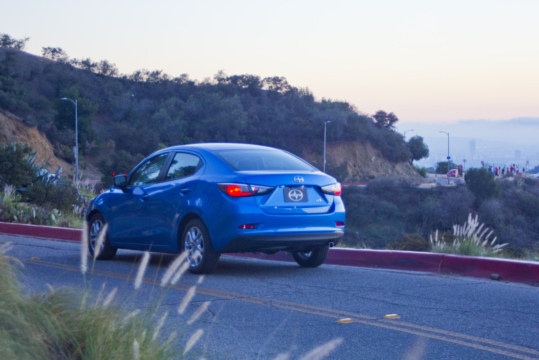 Scion iA in Sapphire