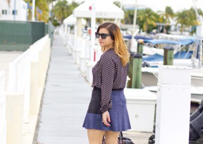 Outfit at the marina