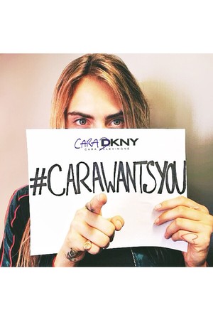 #CaraWantsYou – YOU Have A Chance to Model for DKNY with Cara Delevingne