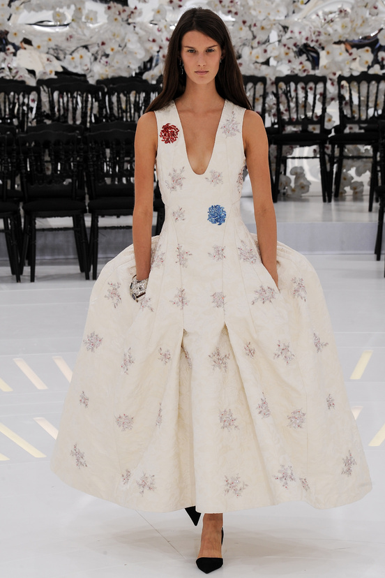Dior Combined Classic and Modern at Haute Couture