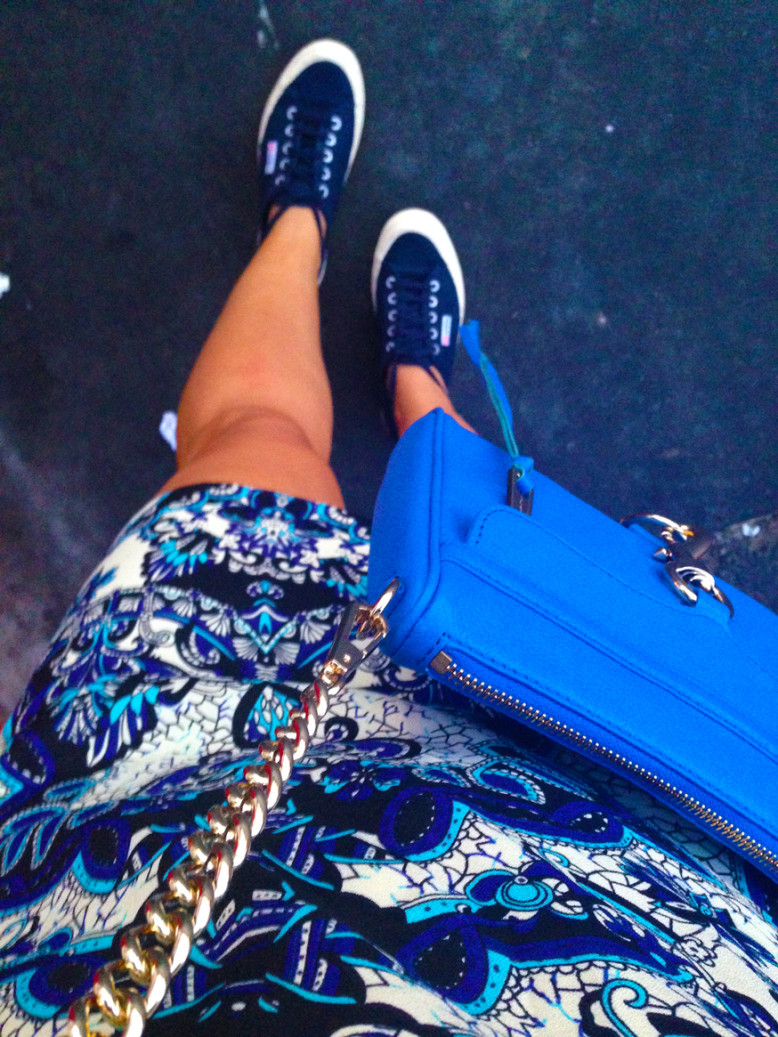 Blue is the Way to Go OOTD