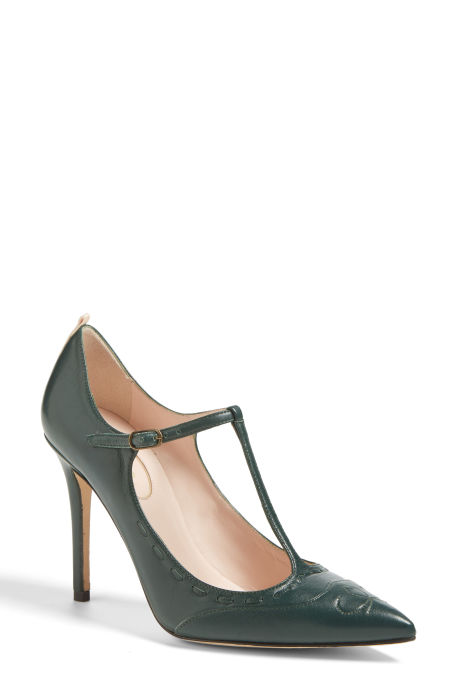 SJP by Sarah Jessica Parker SJP 'Blythe' Leather T-Strap Mary Jane Pump (Women) (Nordstrom Exclusive)