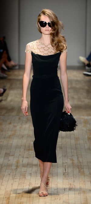 Jenny Packham Shows 60’s Fab at NYFW
