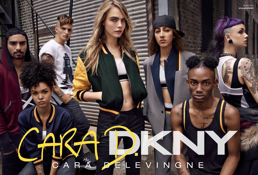 Cara Delevingne Launches Capsule Collection for DKNY