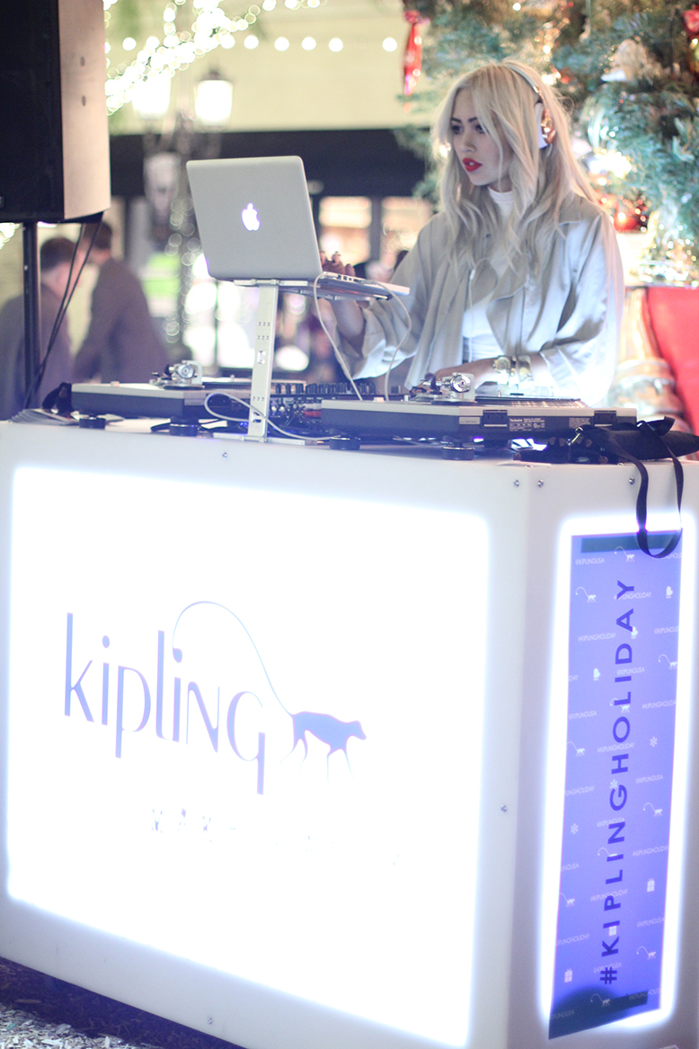 #KiplingHoliday event DJ Amy Pham