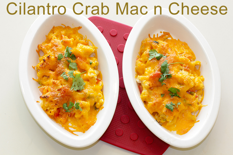 Cilantro Crab Mac n Cheese