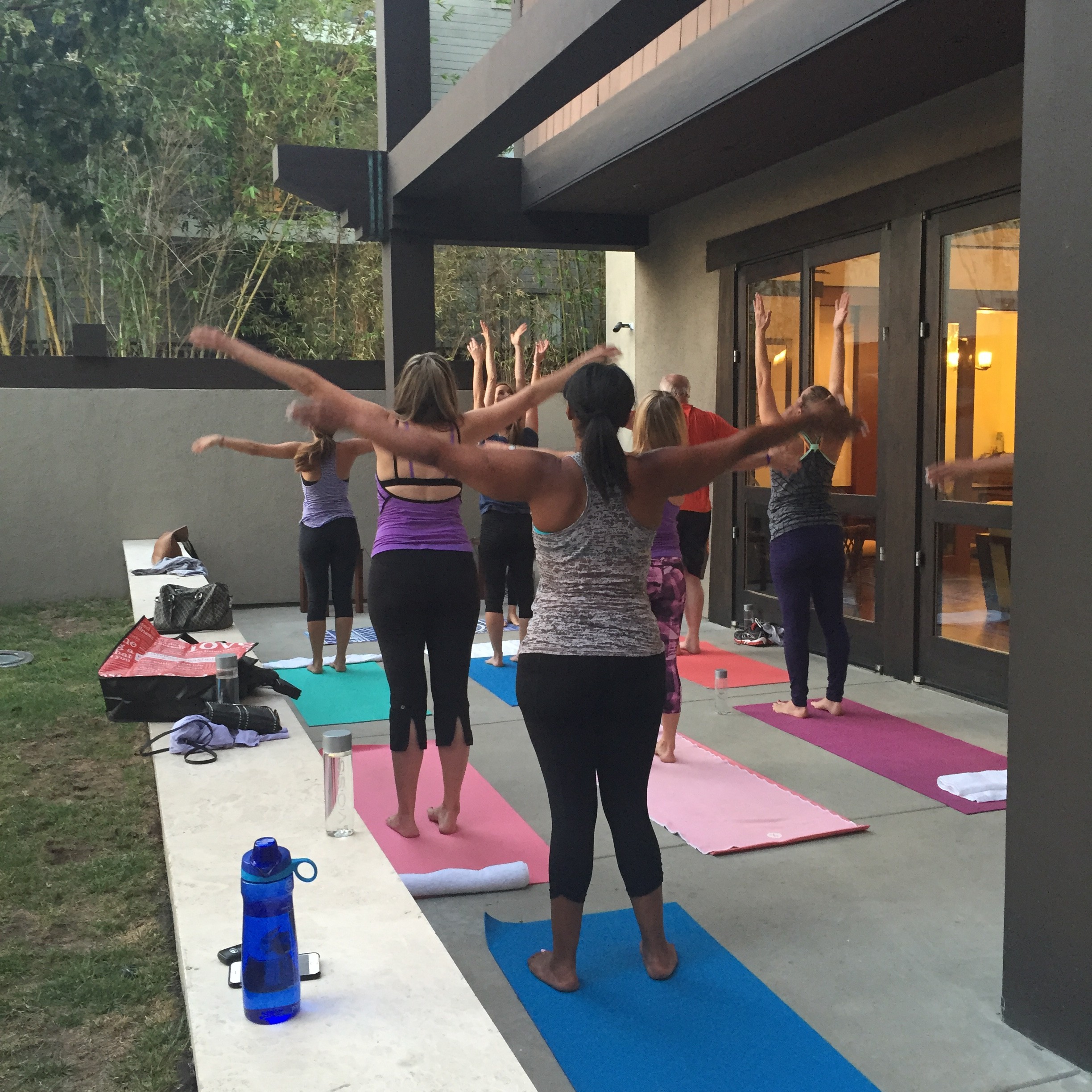 Yoga + Meditation at the Ambrose Hotel in Santa Monica