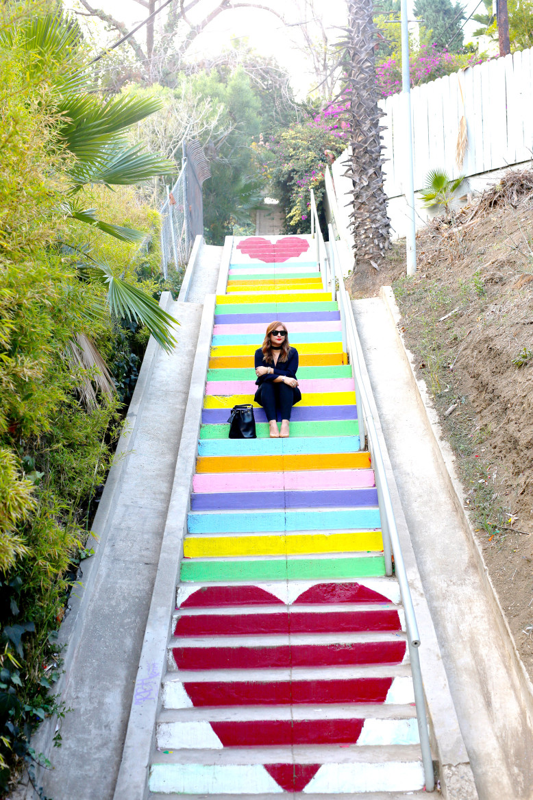 Silver-Lake-Stairs-Los-Angeles-Blogger
