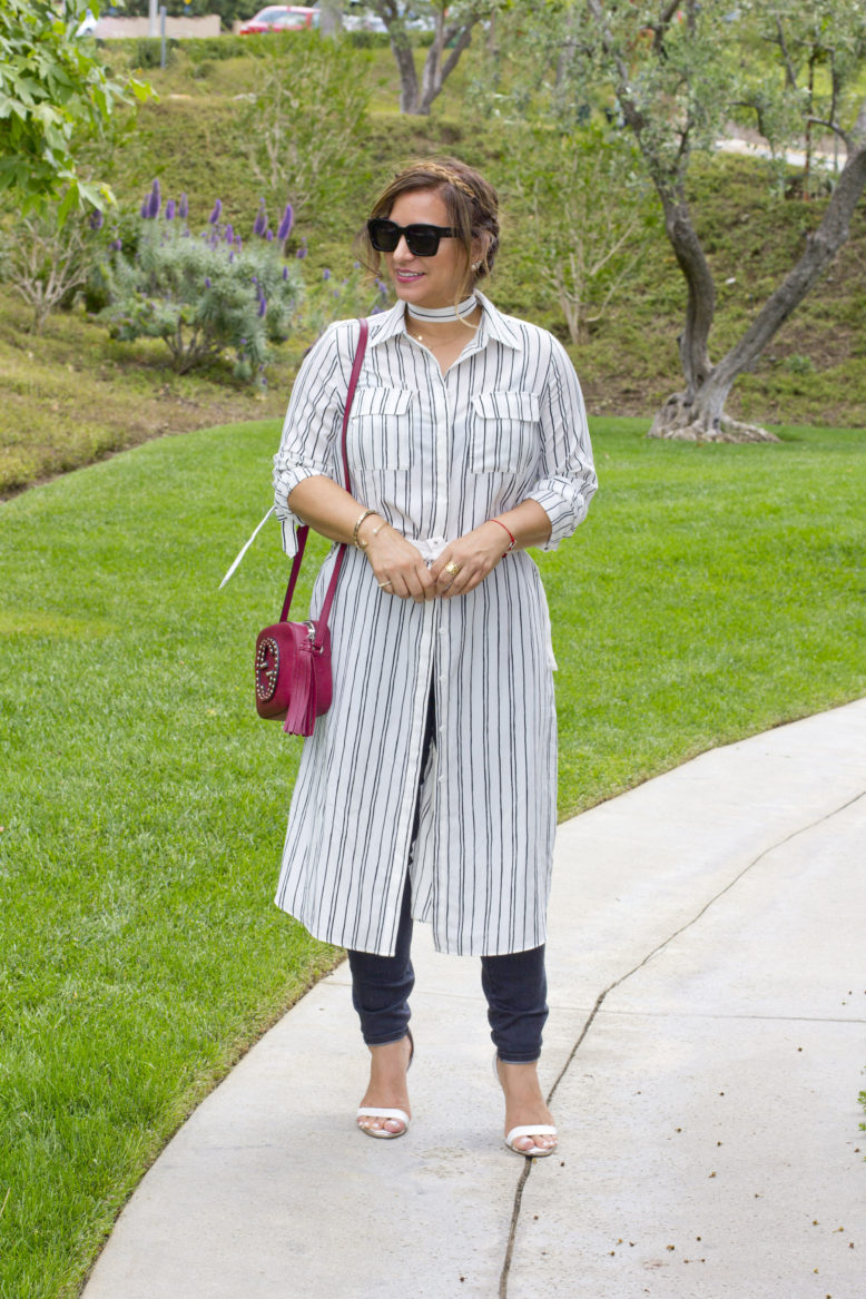 striped-shirt-dress-blogger-outfit