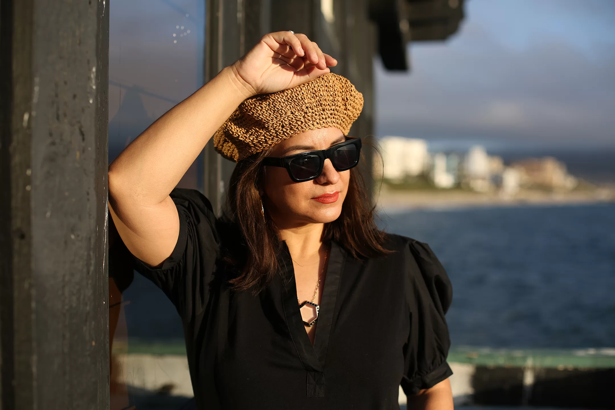 Redondo Beach pier French hat style
