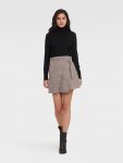 DKNY Plaid Mini Skirt