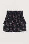 H&M Smock-detail Tiered Skirt